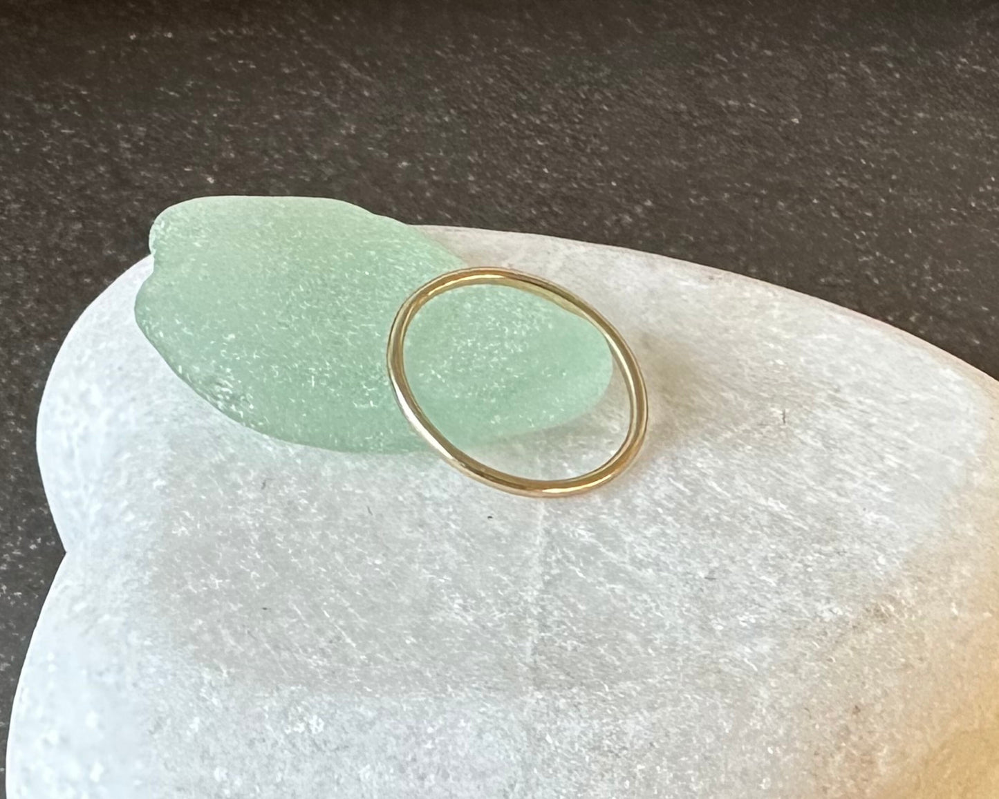 Solid 9ct Gold Ring, 1.2mm, 1.5mm, 1.8mm,Hallmarked plain and Simple Minimalist Ring Band, Handmade Gold Stackable Ring, Custom Wedding Band