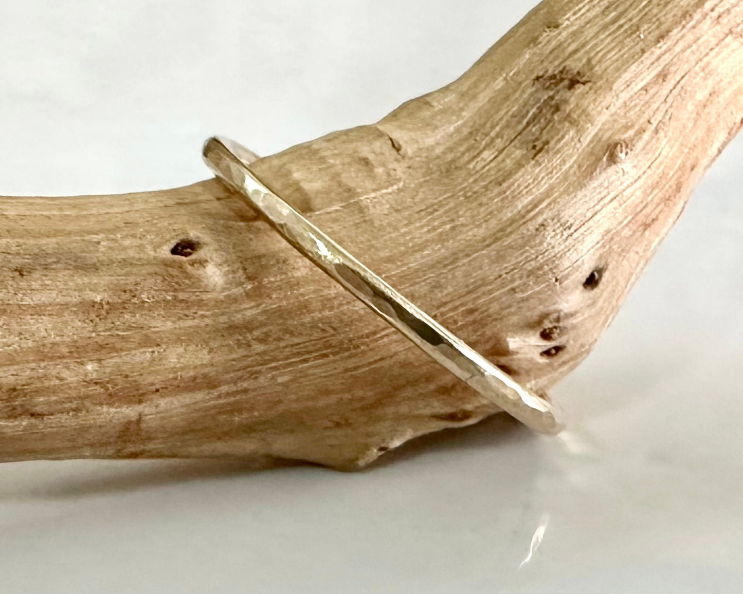 Solid 9ct Gold Ring, 1.2mm, 1.5mm 1.8mm, Facet Hammered Effect Minimalist Ring, Hallmarked Handmade Gold Stackable Ring, Custom Wedding Band