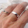 Chunky Horizon Ring - Plain