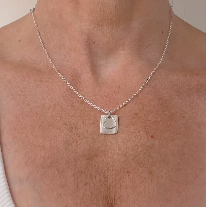 Star Quote Tag and Star Pendant | Personalised Name Engraving