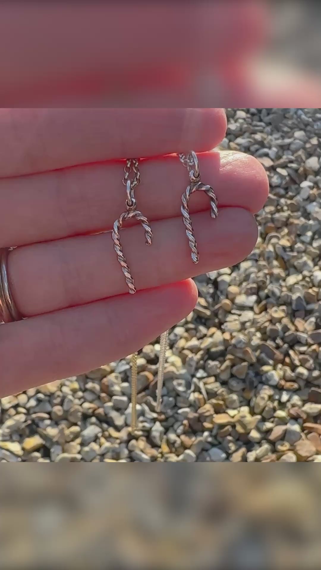 Candy Cane Charm - Ready to Ship