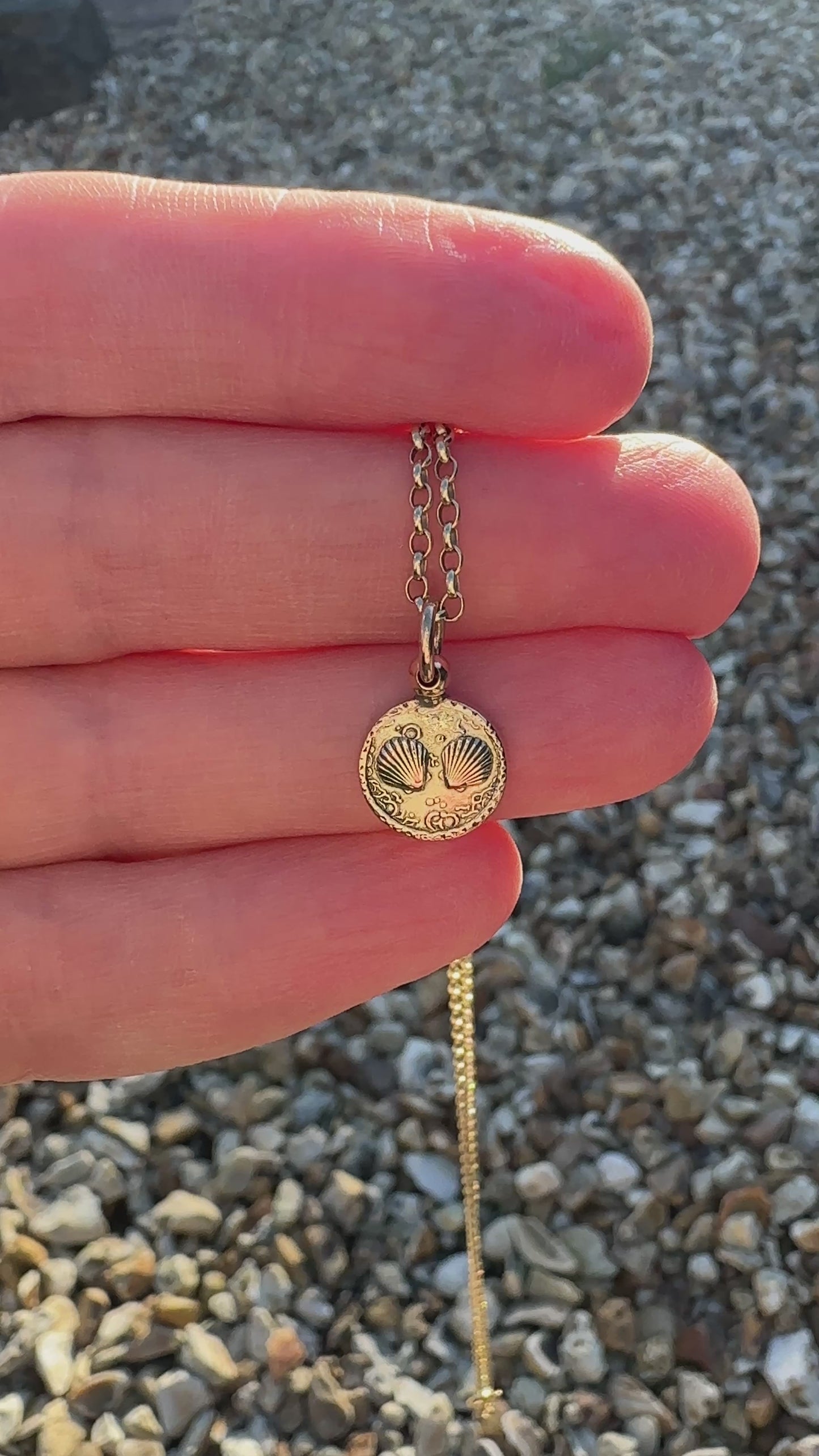 Solid Gold Mermaid Money Charm